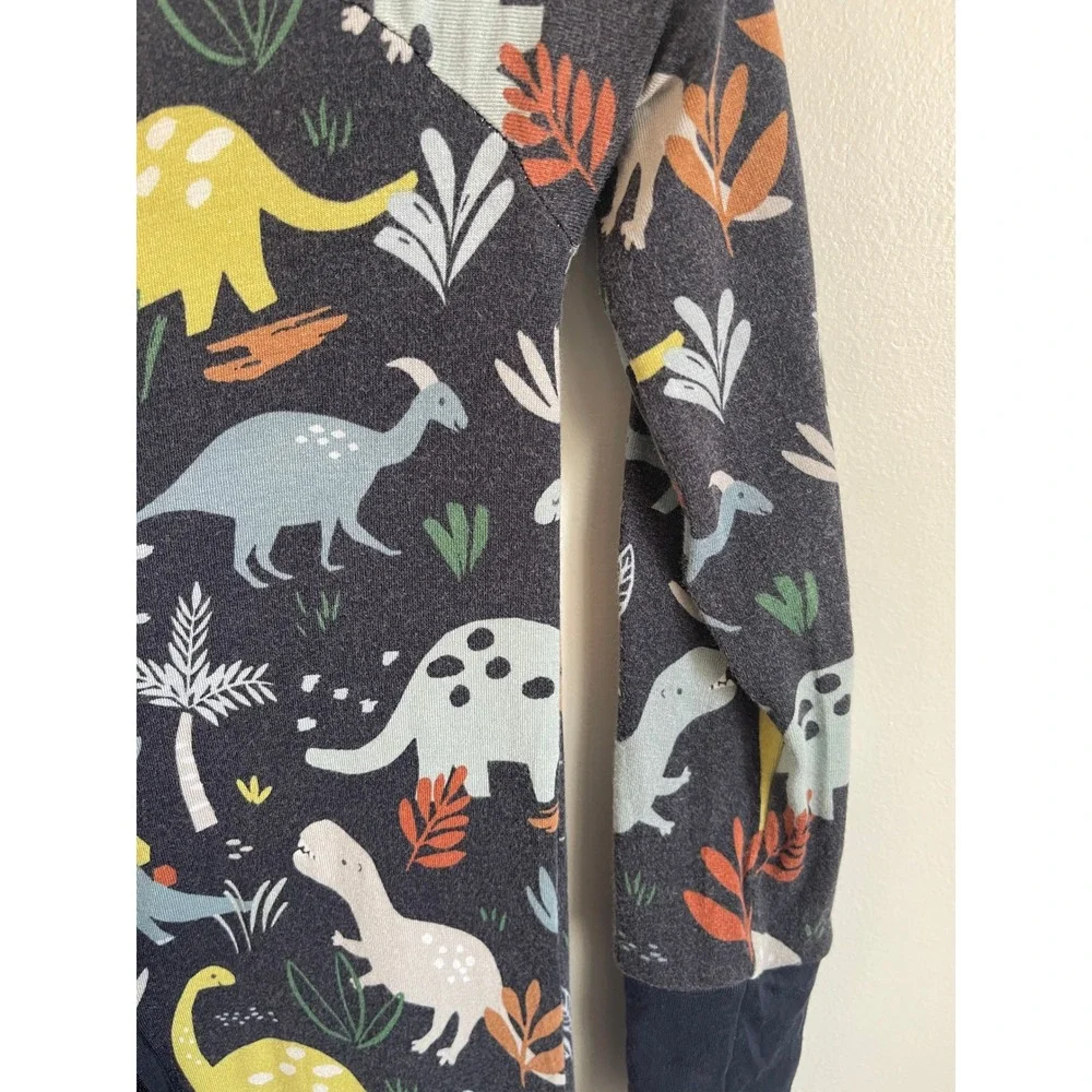 Little Sleepies Blue Dinosaur Bamboo Zippy 18-24 Months